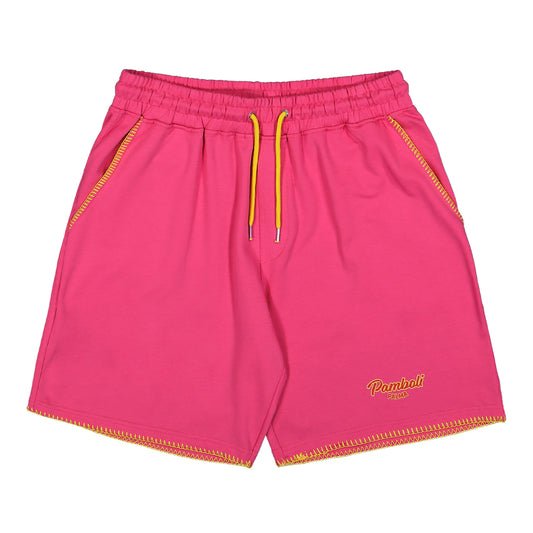 Pink Sweat-Shorts Man