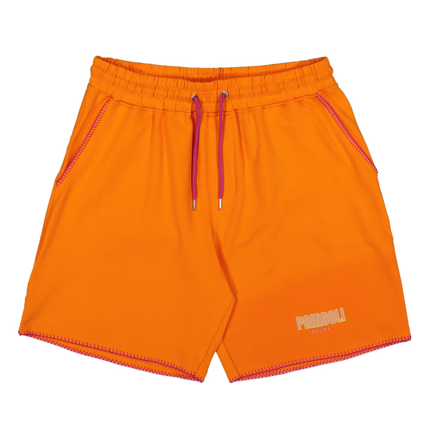 Orange Sweat-Shorts Man