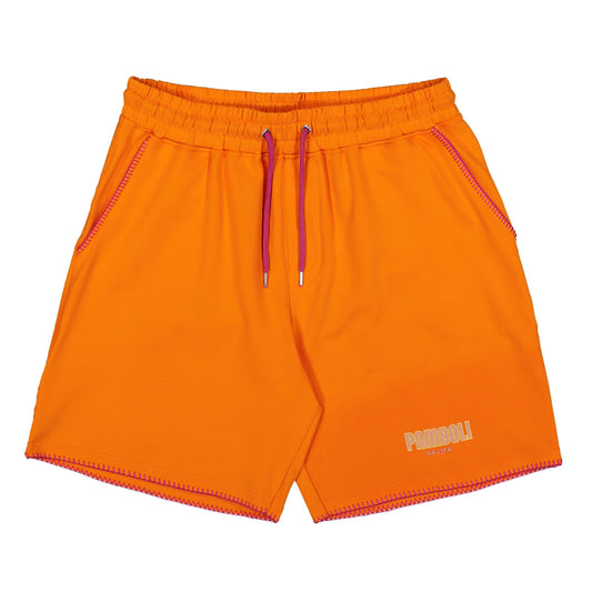 Orange Sweat-Shorts Man