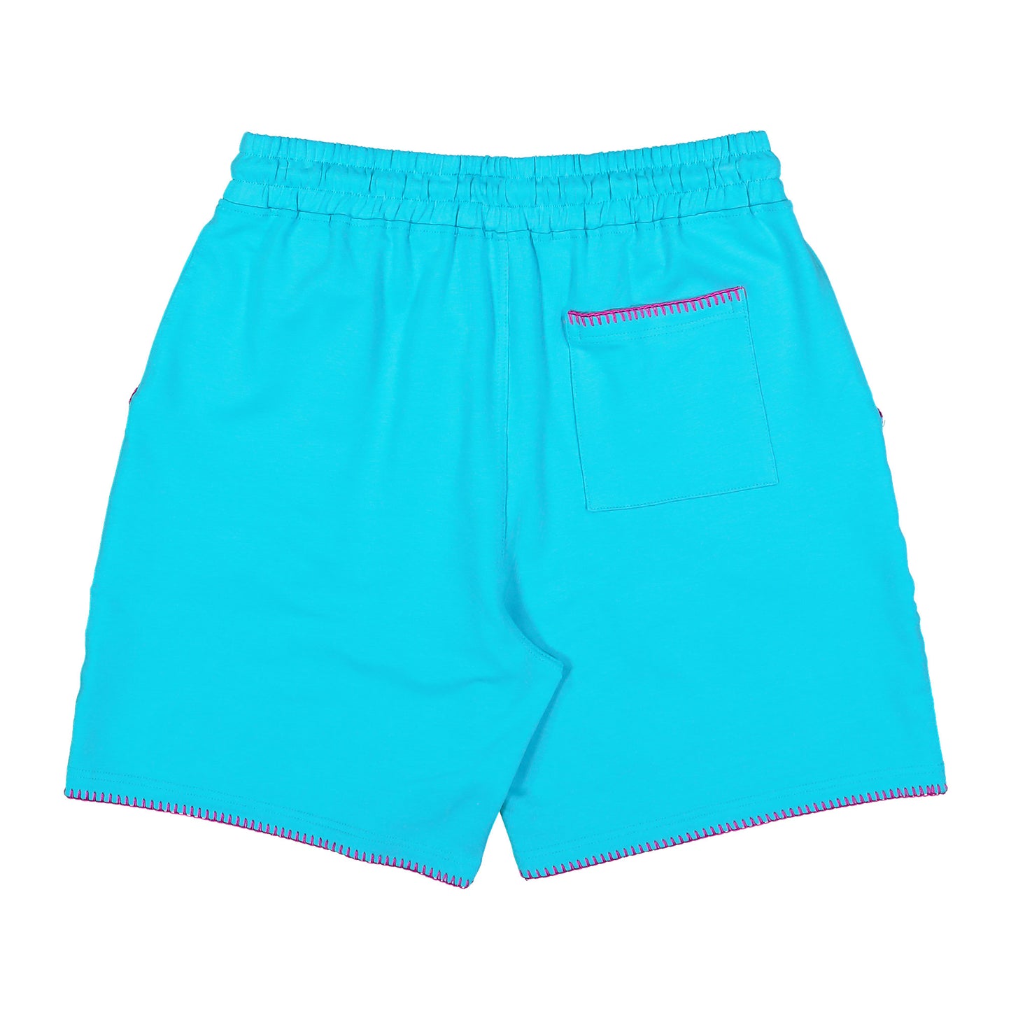 Sky-Blue Sweat-Shorts Man