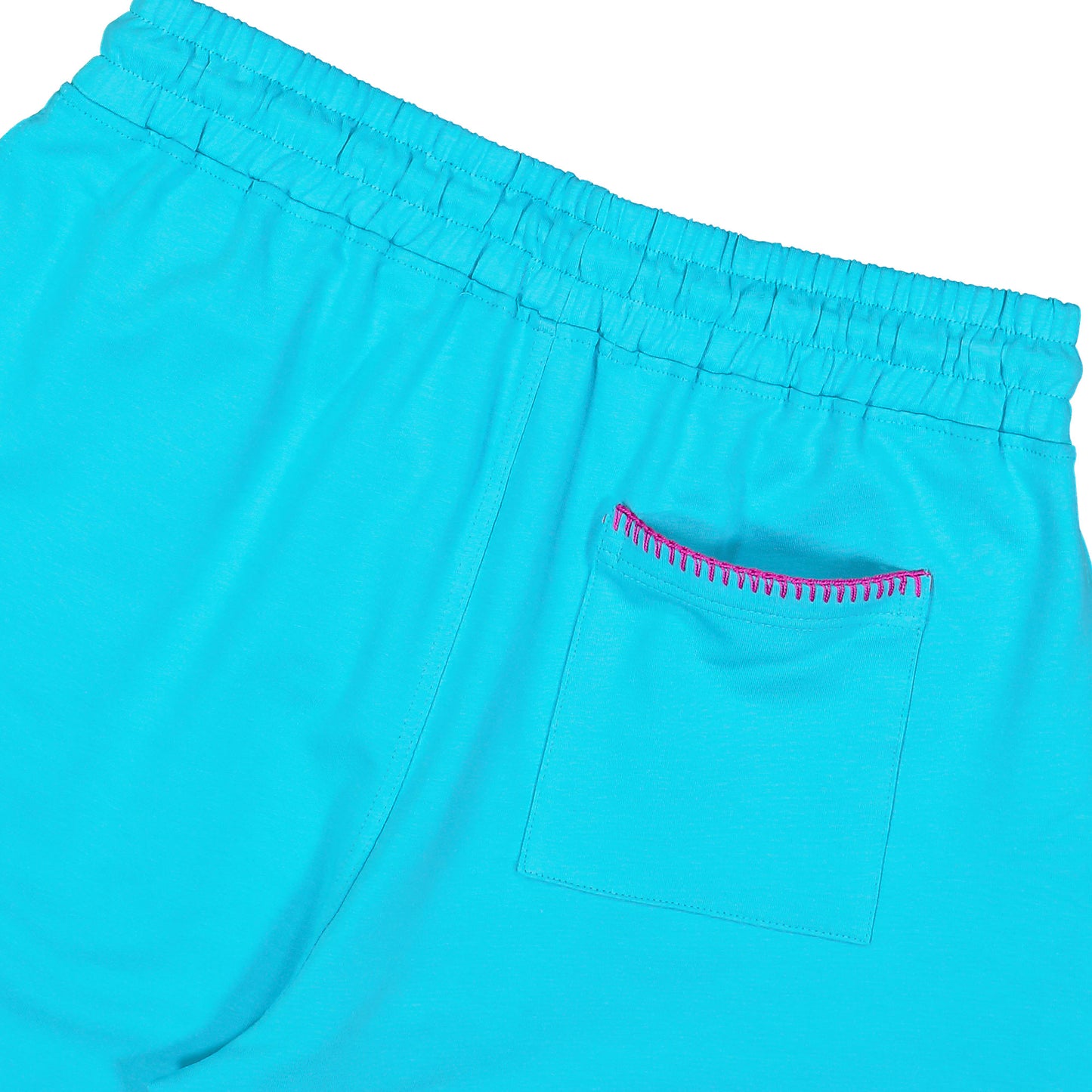 Sky-Blue Sweat-Shorts Man