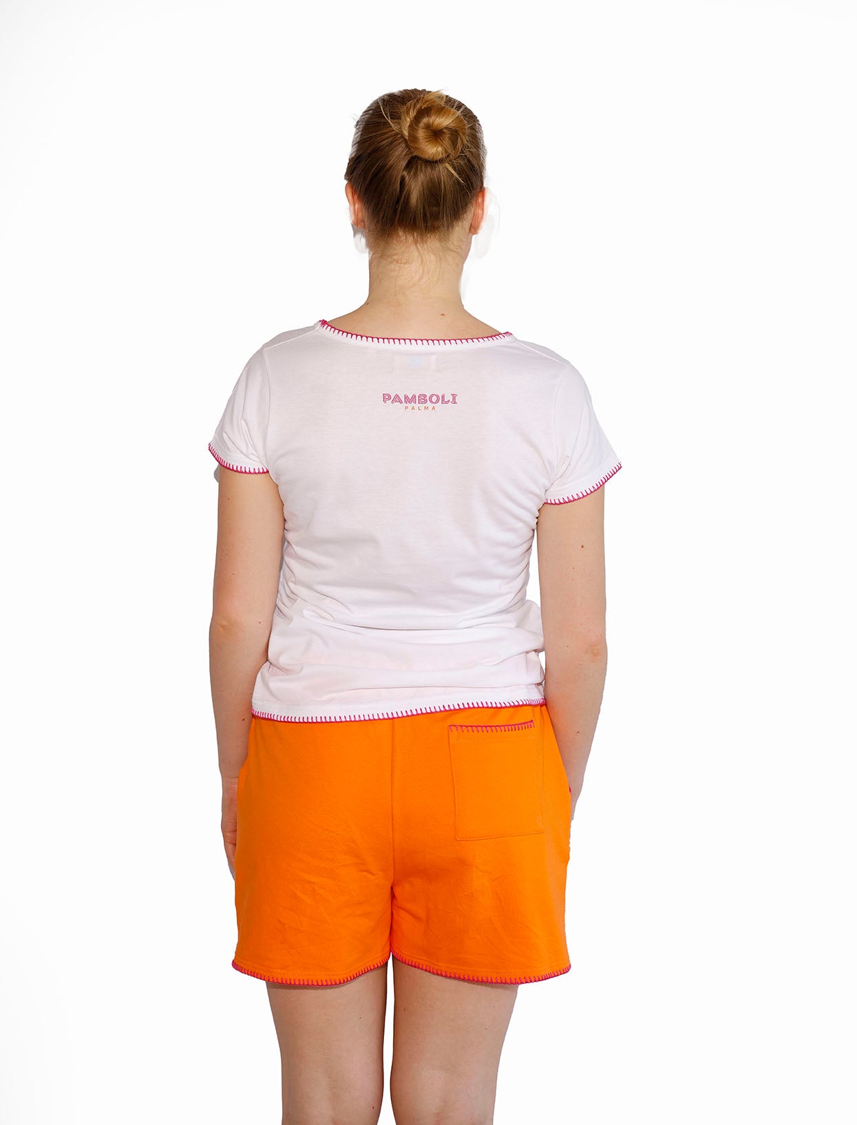 Orange Sweat-Shorts (Woman)