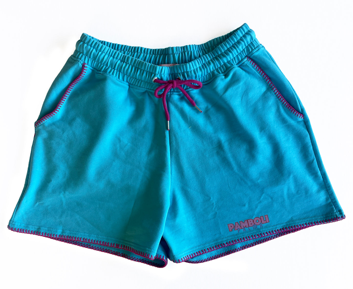 Sky-Blue Sweat-Shorts (Woman)
