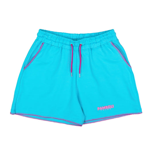Sky-Blue Sweat-Shorts (Woman)