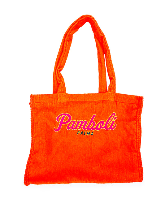 Orange Beach Bag