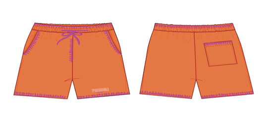 Orange Sweat-Shorts (Woman)