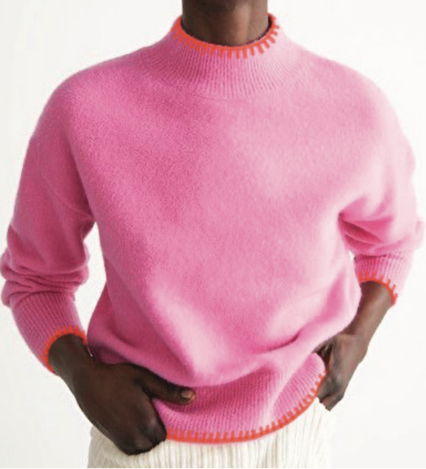 Pink Cashmere Pullover